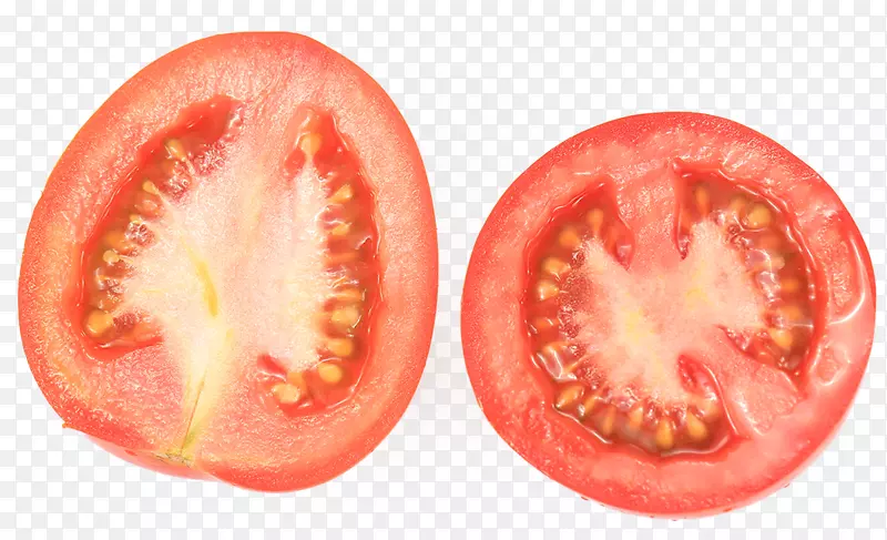 两瓣西红柿