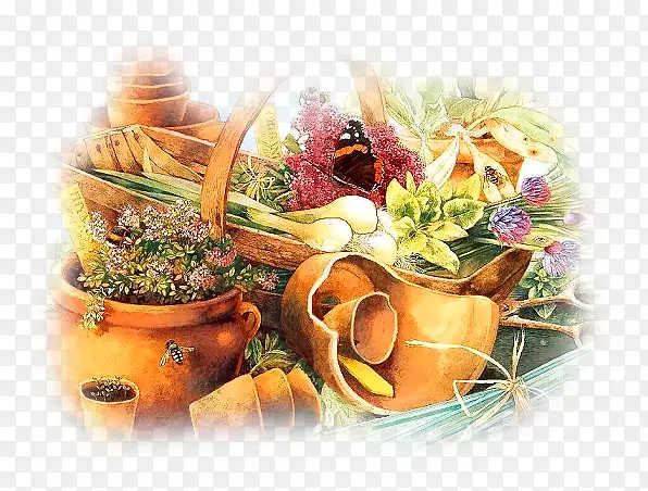 手绘花饰素描花饰素描