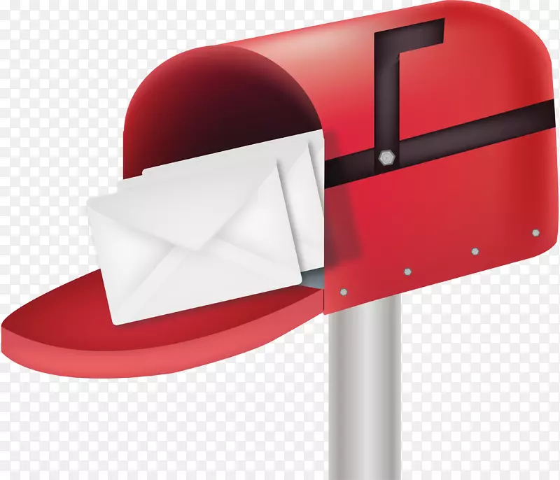 创意红色邮箱设计