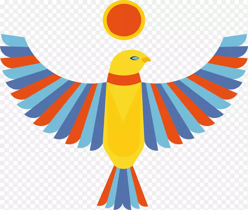 古埃及文化太阳老鹰