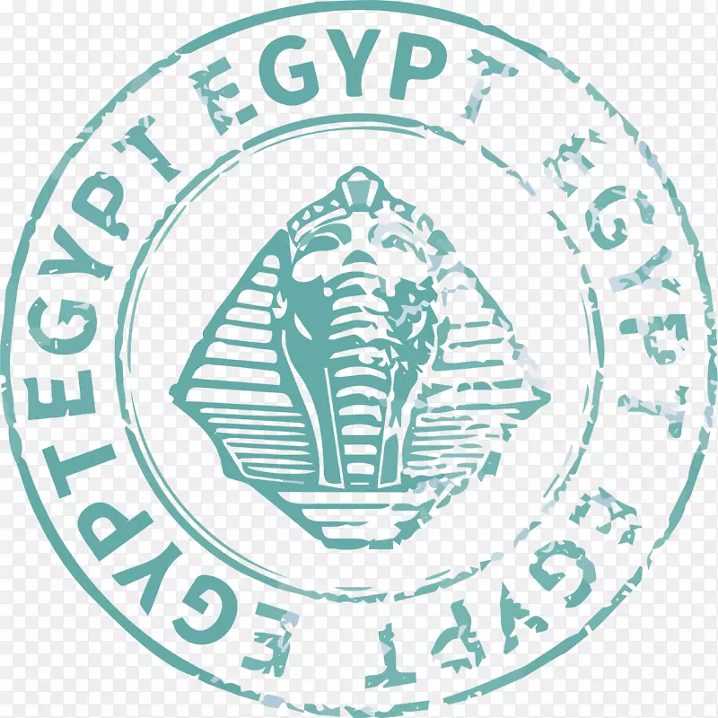 创意法老埃及印章设计