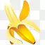 香蕉水果成分热带免费游戏图标库