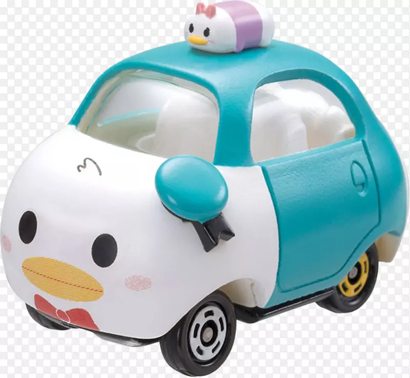 可爱小鸭子玩具车