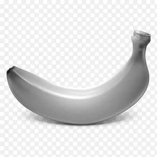 灰色香蕉香蕉图标