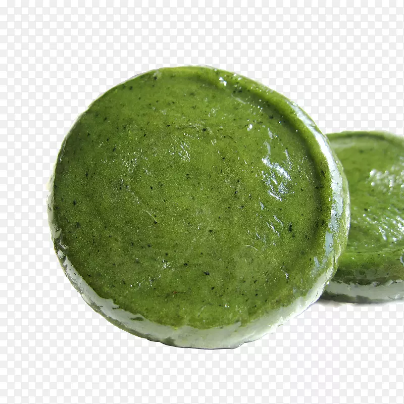 艾草蒿菜糍粑特写