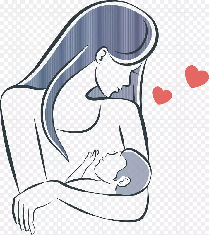 母婴插画