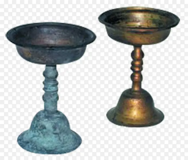 铜器中国古代油灯