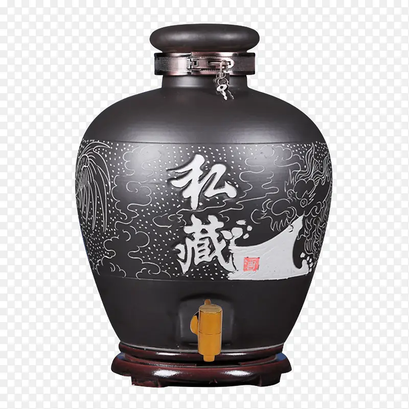 大气加锁泡酒瓶免扣