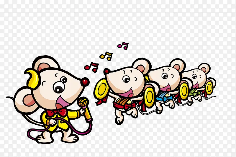 老鼠乐队歌唱