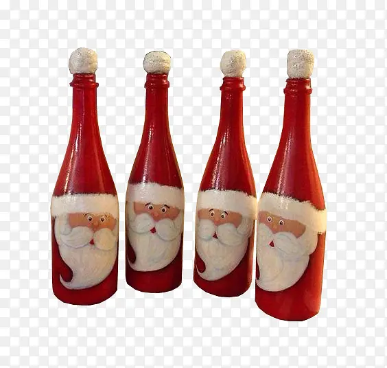 圣诞老人瓶子