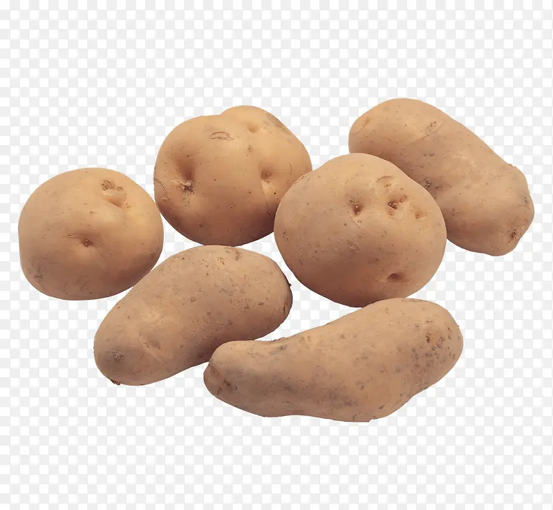 平放的几个土豆