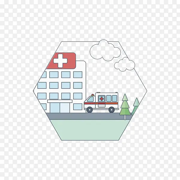 医院和救护车