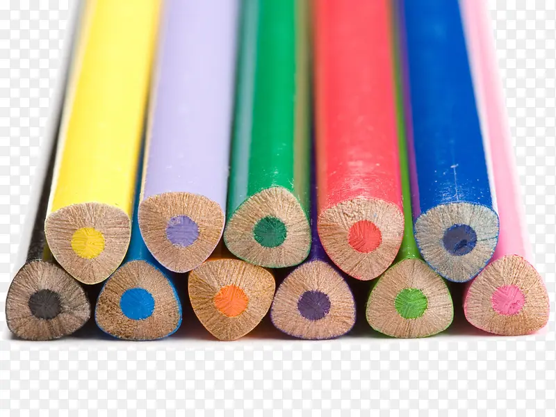 11支不同颜色的铅笔