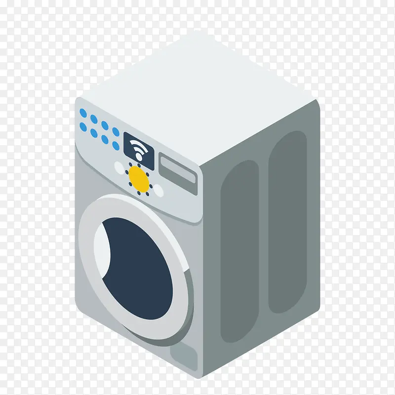 一台立体化的洗衣机
