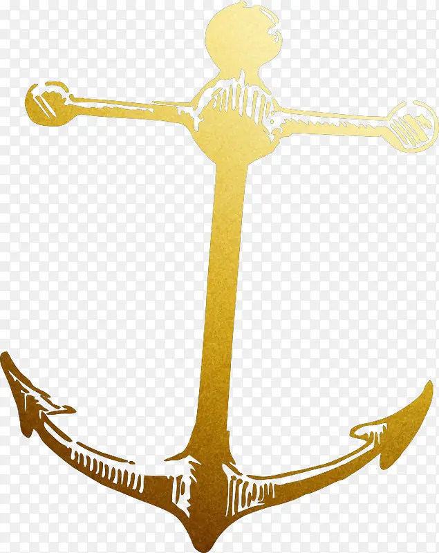 金色船锚加勒比海盗