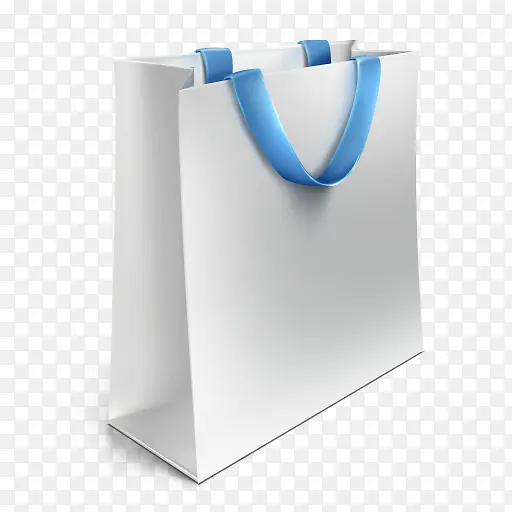 白色的袋购物bag-icon-set