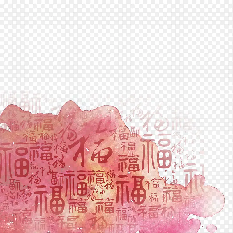 福字背景