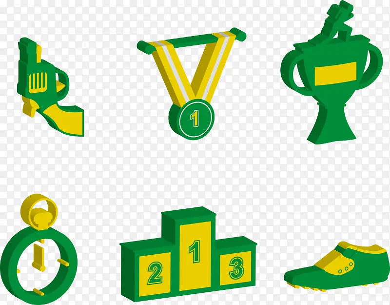 巴西奥运比赛元素