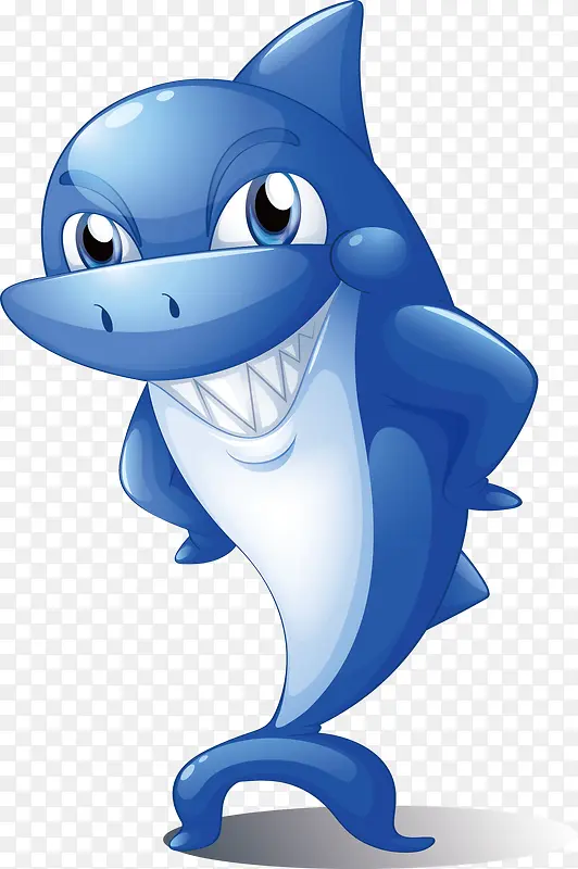 深蓝色的鲨鱼