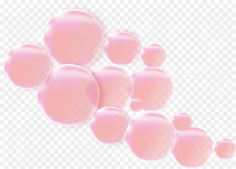 粉色的泡泡