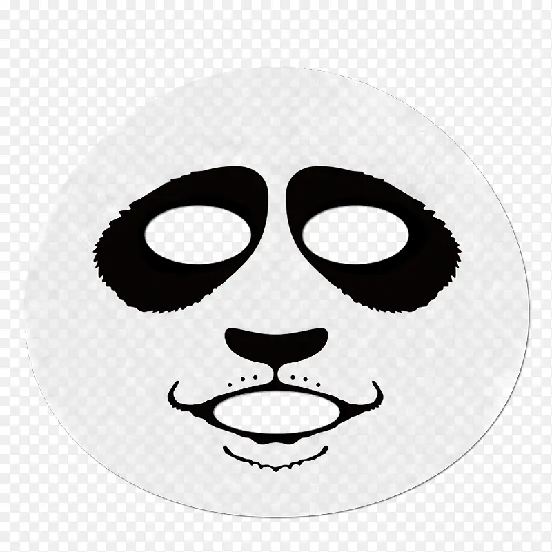 熊猫脸简图