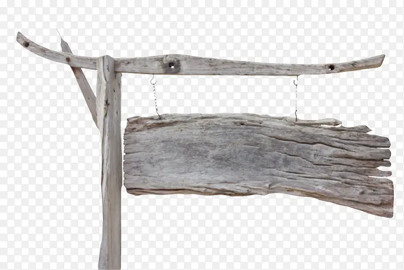 灰色被木架挂着的木板实物