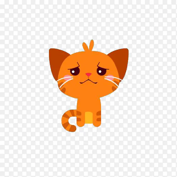 卡通猫咪插画