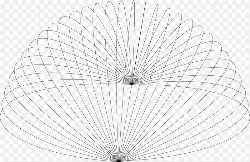半球形网络矢量创意抽象线条球形