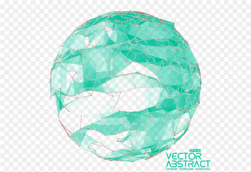 绿色科技球体设计素材