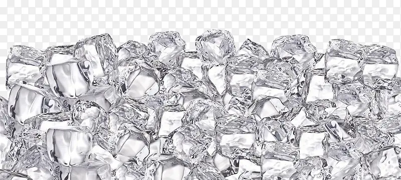 晶莹剔透冰块