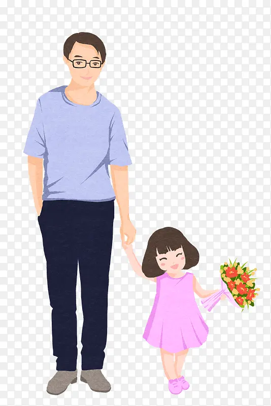父亲节节日宣传单
