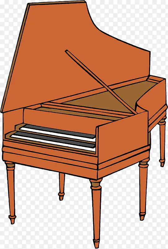 卡通钢琴
