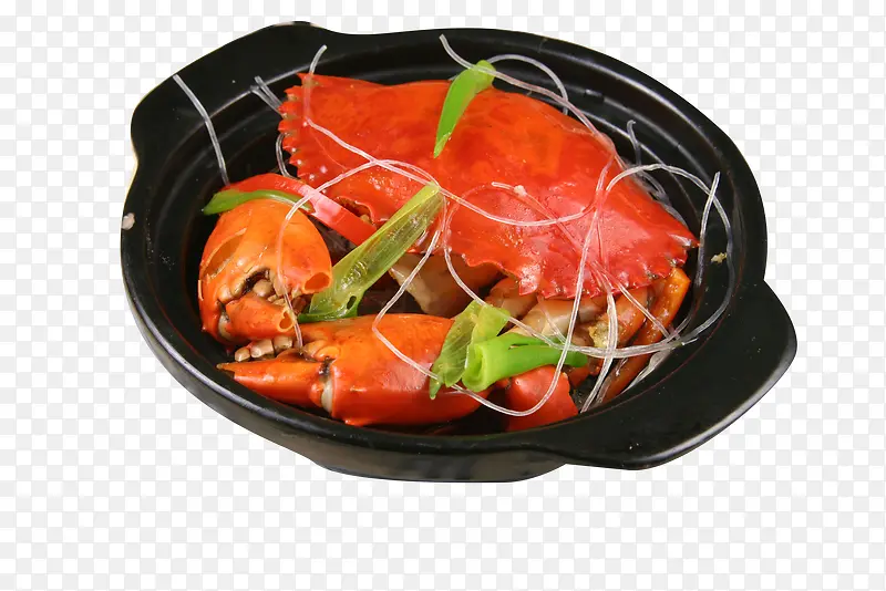 黑碗里的大螃蟹