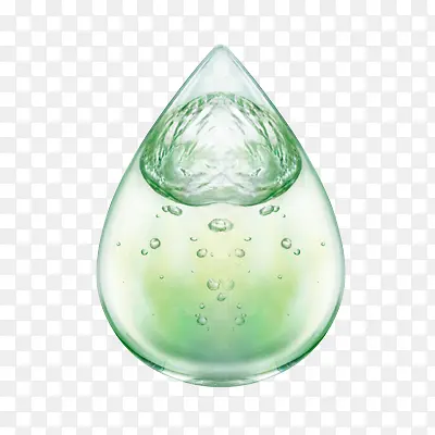 绿色水滴免抠PNG图片