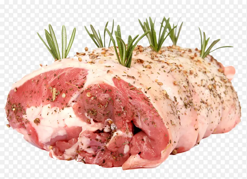 高清腌制的猪肉