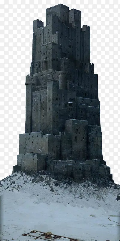 黑色石头城堡