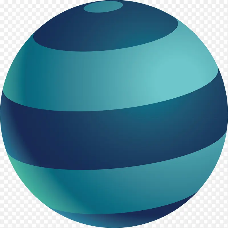 矢量立体球多边形立体球