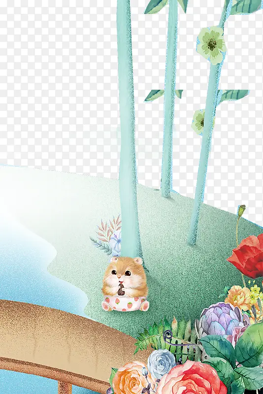 创意彩绘春季海报设计PNG图片素材下载_图片编号qaxvezgy-免抠素材网