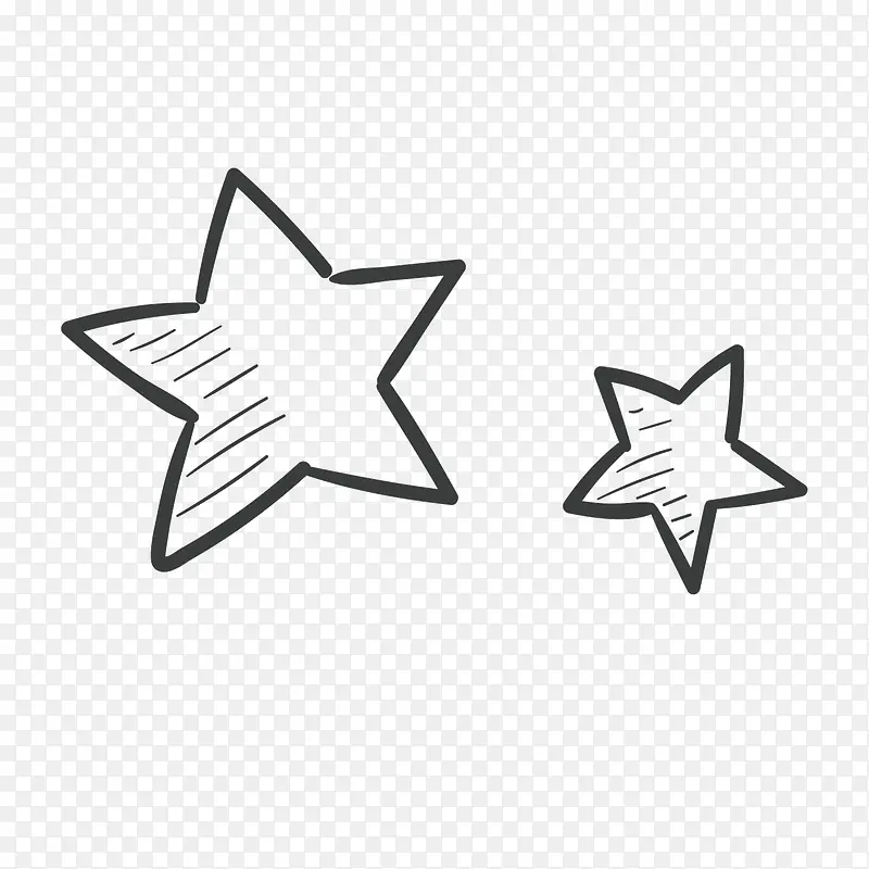 黑色五角星