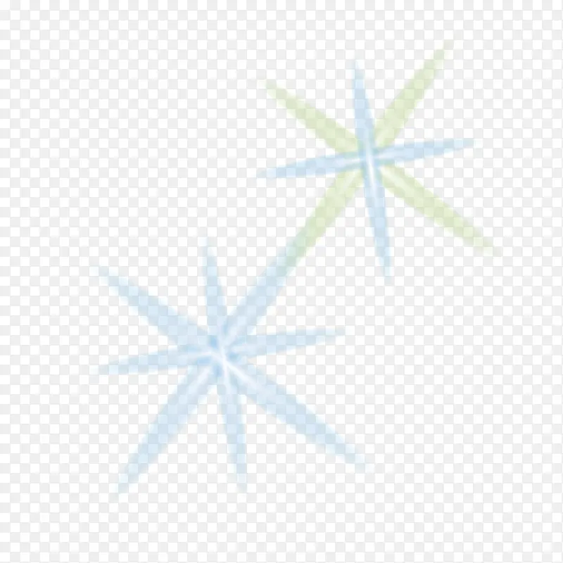 星星荧光矢量素材