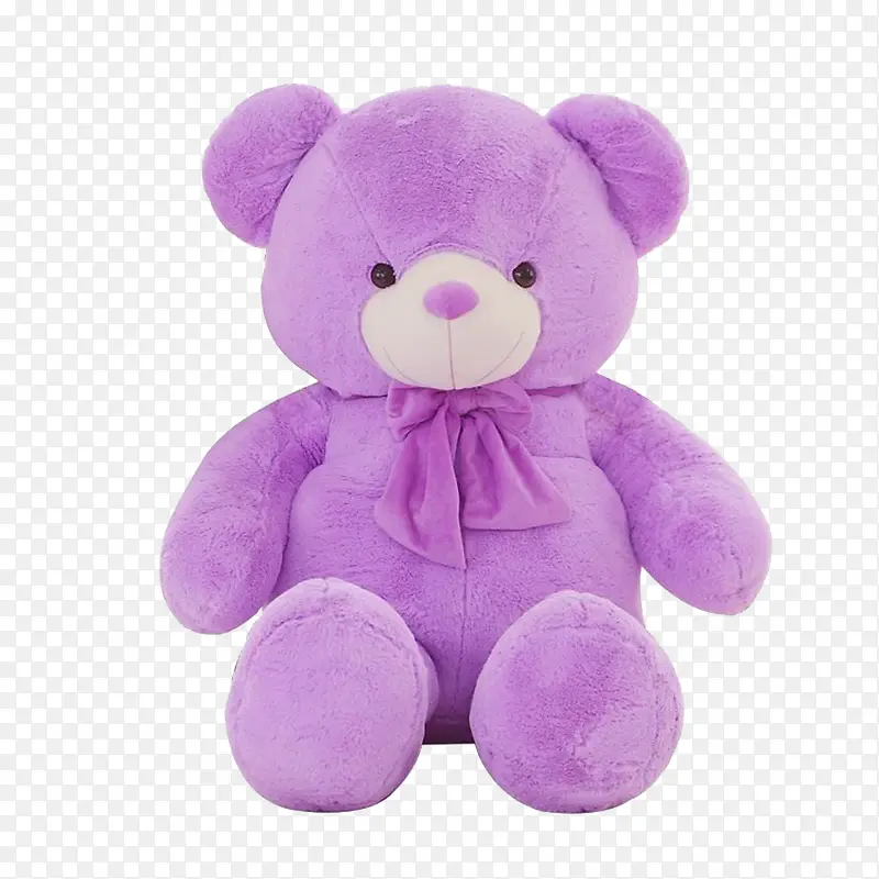 紫色抱抱熊