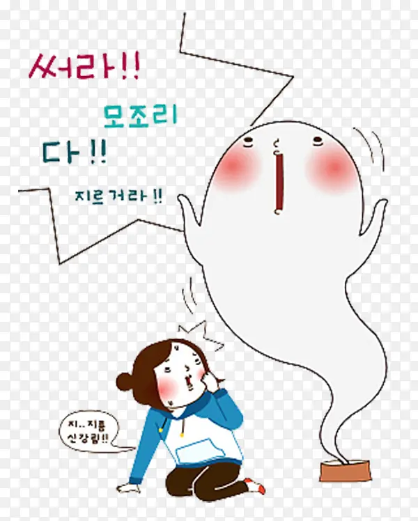 被吓到的女孩PNG下载PNG图片素材下载_图片编号yeomkzny-免抠素材网