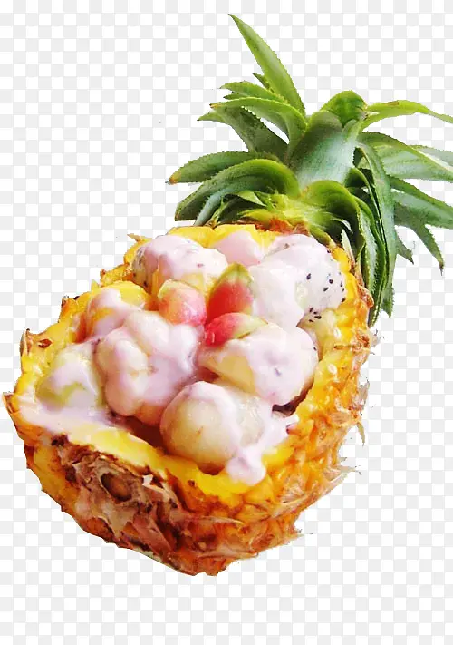 菠萝水果沙拉PNG