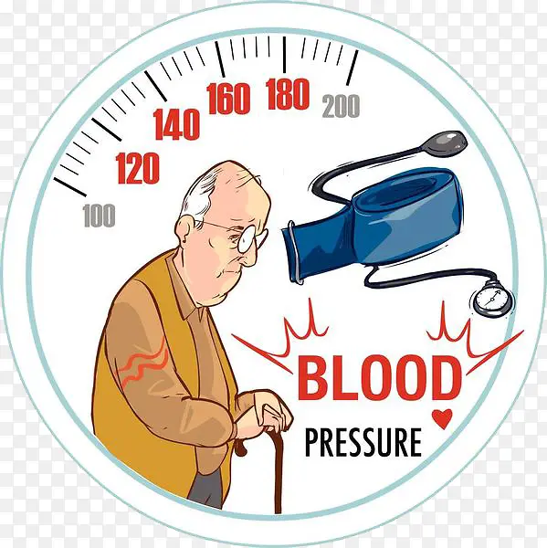 高血压的老人
