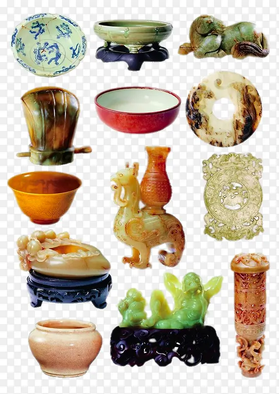 玉石文物和瓷器