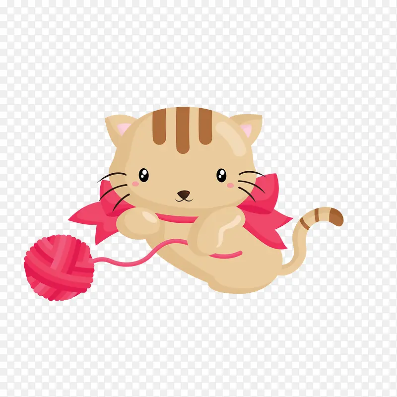 可爱的小猫咪动物设计