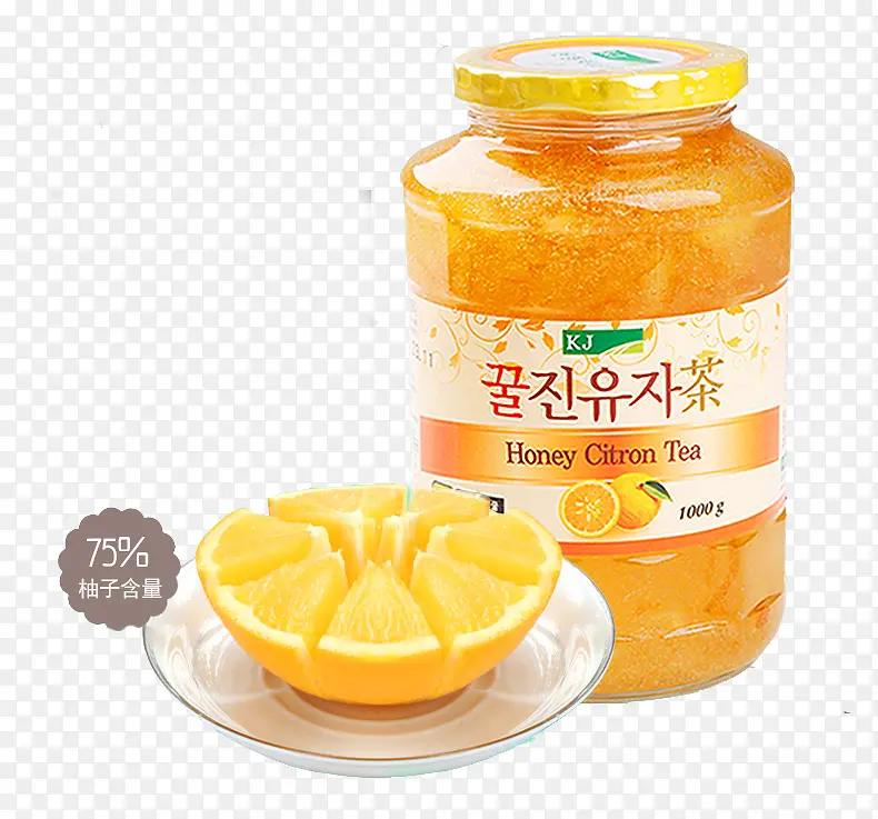 营养柚子果茶