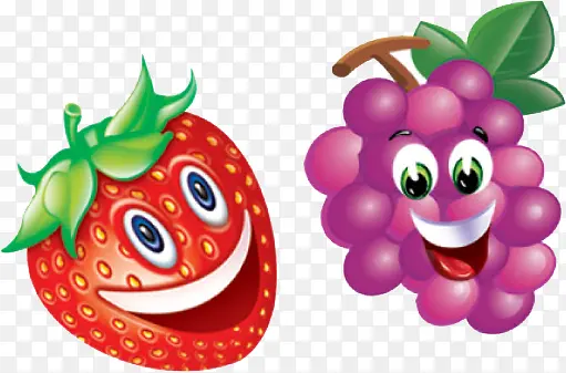草莓和葡萄