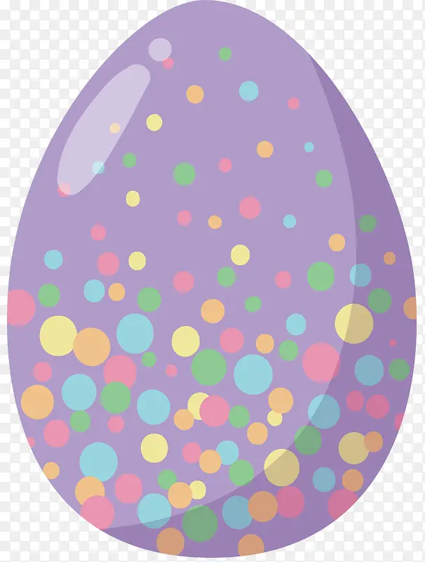 紫色复活节彩蛋设计