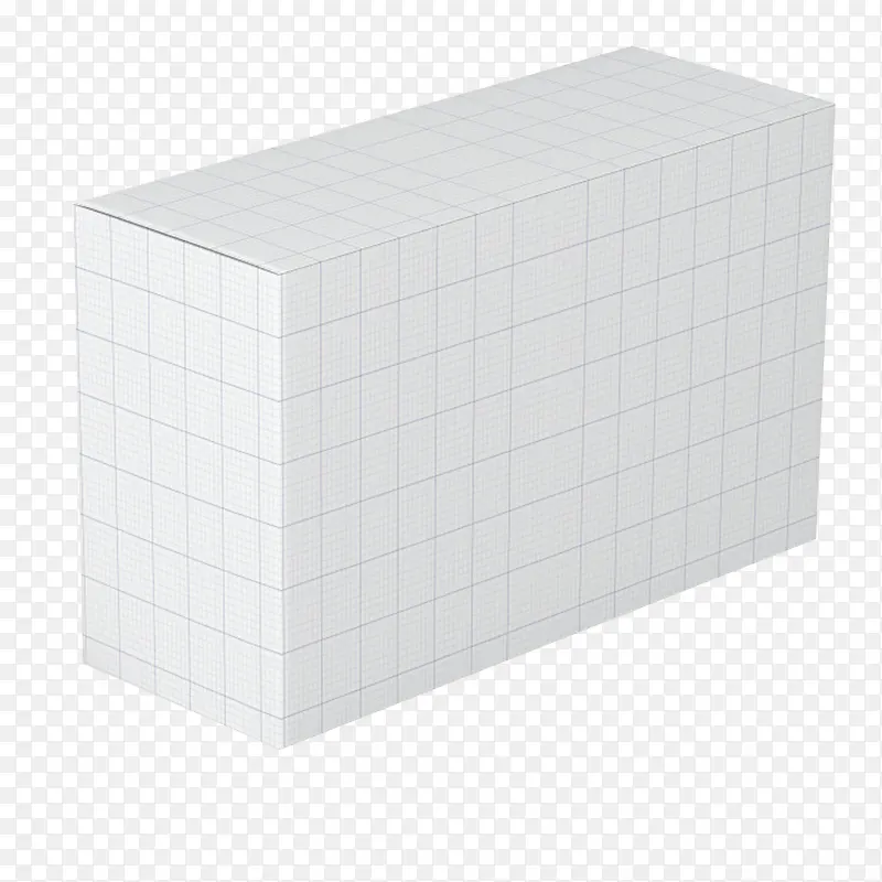 方形格子纸盒盒型